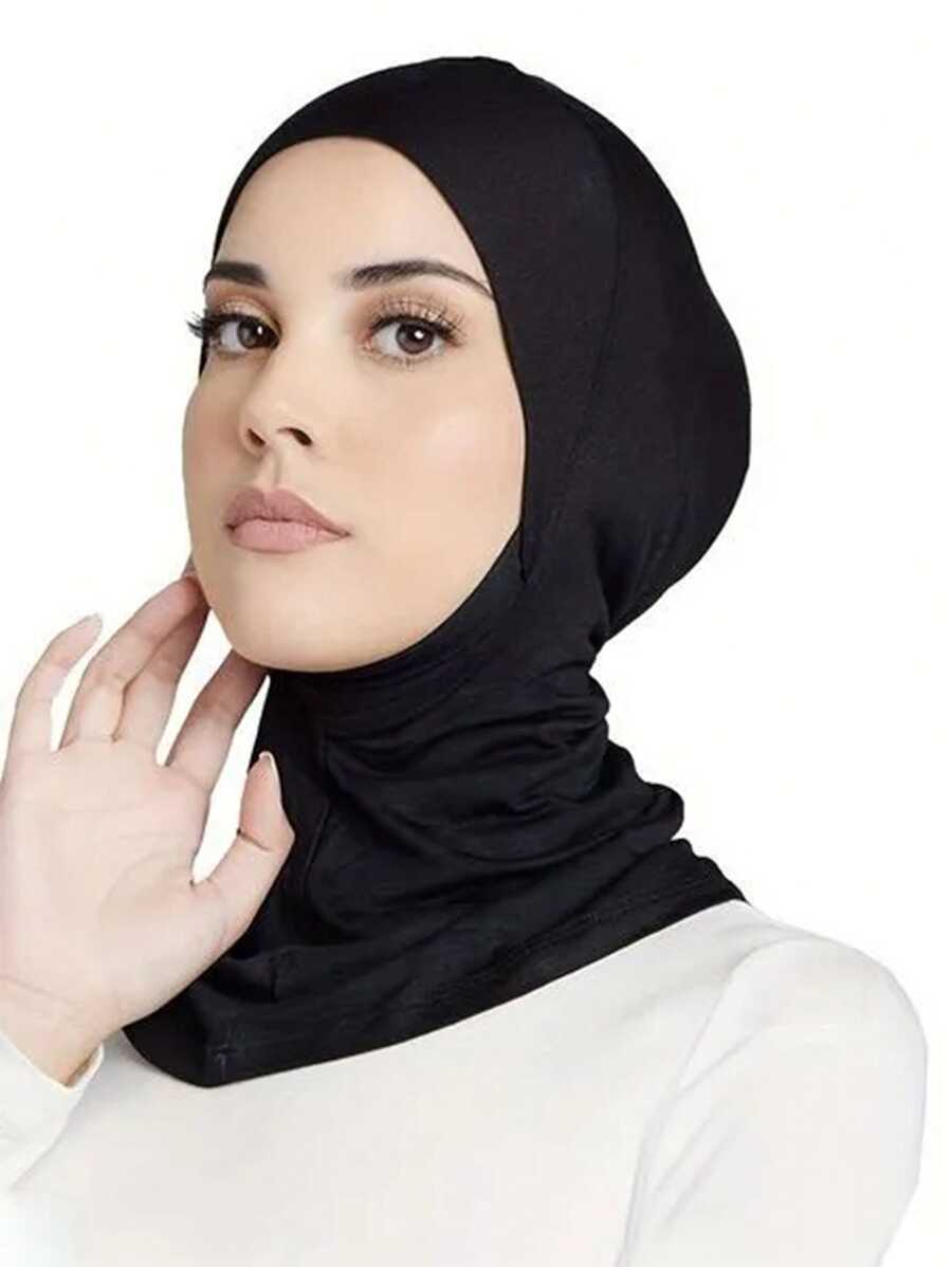 Khăn trùm đầu Hijab của người Hồi giáo Khăn trùm đầu Turban Sẵn sàng đội Mũ bên trong cho phụ nữ Che phủ toàn bộ cổ Khăn trùm đầu Quấn đầu - Nhiều màu - Xem 1