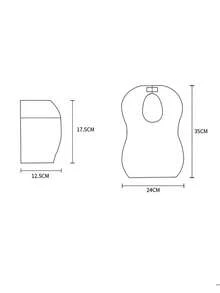 20pcs/Pack Disposable Baby Bibs, Waterproof Infant Feeding Bibs - Multicolor - View 6