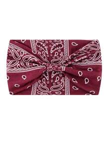 1pc Wide Elastic Headband, Solid Color Sports Yoga Running Workout Moisture Wicking Hairband Halloween