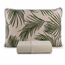 3-Piece Standard Double Sheet Set In 100% Cotton Mesh - 米色 - 查看 2