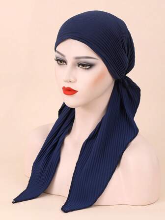 Enfärgad enkel skrynklig mössmössa, vardagskläder Halloween