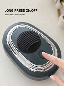 Scalp Electric Liquid Guide Comb Discharge Massage Comb Ball Massage Head Essential Oil Introduction Massager - Dark Green - View 6