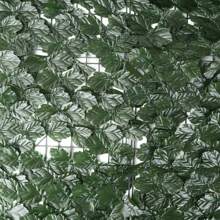 Künstliche Efeu Garten Sichtschutz 100x300cm Zaun Sichtschutzgitter Hecken Blättern Paneele Rolle Pflanzenkulisse für Gartenhecken Balkon Außendekoration