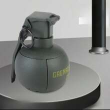 Juguetes de Granada Airsoft M67, Granada táctica de plástico, juego de batalla CS, juguete de granada de mano con anillo de tracción, modelo de utilería para roles, para mayores de 14 años