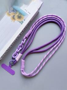 Cute Acrylic Phone Lanyard Diameter Outdoor Universal Case Crossbody Shoulder Card Neck Cord Clip Hang Anti-Lost Wrist Strap Gifts For Mother, Family, Friends, Birthday, Holiday Phone Charm, Phone Chain