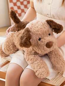 13,7 Zoll süßer Welpen Plüsch Spielzeug Welpen Plüsch Hund Spielmatte Kawaii Simulation Teddy Hund Plüsch Spielzeug Geschenk, süßer Welpen Lockenkopf Welpen Puppe Plüsch Spielzeug große Hunde Puppe Schlummerragg Puppe Geburtstagsgeschenk - mehrfarbig - Übersicht 7