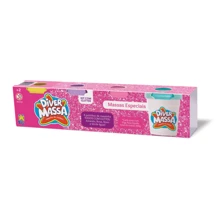 Play Dough Kit With Glitter (4 Units Of 50g Each) - Modeling Dough - 彩色 - 查看 2