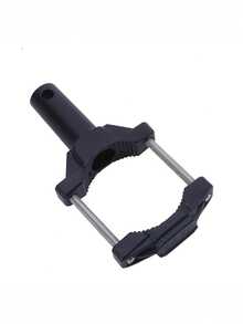 电动车摩托车聚光灯支架 摩托车铝合金支架 电动车聚光灯支架 安装方便 - 黑色 - 查看 12