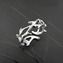 1pc Vintage Ins Style Adherence Men's And Women's Rings With Branches Thorns Couples' Ring Gifts Fashion And Personalized - Multicolor - View 7