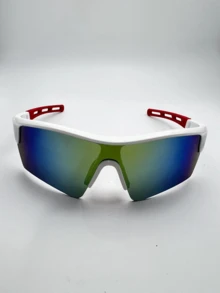 Popular Colorful Fashionable Sports Cycling Eyeglasses - Black - View 4