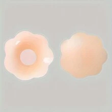 2/6/10pcs Reusable Silicone Nipple Cover Pasties, Seamless Invisible Self-Adhesive Nipple Covers, Waterproof Nipple Covers For Swimming For Men And Women - Multicolor - View 15