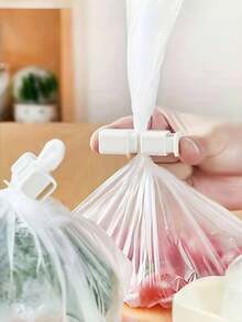 1 pieza Clip para bolsa de alimentos, clip para bolsa de aperitivos, clip para bolsa de pan, clip de frescura a prueba de humedad, clip de sellado de bolsa de plástico, clip de presión para bolsa de fórmula, utensilios de cocina