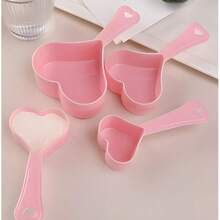 Heart Shaped 4 Piece Confectionery Measuring Kit--C5485 - 銅色 - 查看 3