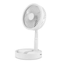 Portable Stand Fan Folding Pedestal USB Rechargeable Telescopic Table Floor Fan - 1 - View 4