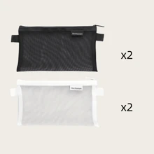 透明方格笔袋，方便学生考试时携带。返校季、铅笔盒、铅笔袋、书包、文具 - 均碼 - 查看 16