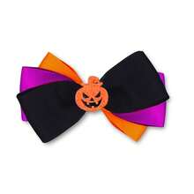Halloween Theme Bow Children's Hairstyle Halloween Hair - 彩色 - 查看 2
