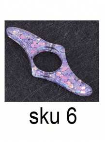 1pc, Creative Thumb Press For Book Pressing, Multiple Colours, Portable Reading Press For Schools And Students, Back To School, School Supplies, Colours For Schools, Stationery - Multicolor - View 11