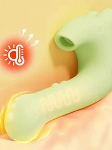Vibrador del punto G, Consolador anal, Juguete sexual con 10 vibraciones/5 succiones, 2 en 1 Vibradores para estimulación del clítoris, Juguetes sexuales para adultos para mujeres y parejas, Silicona a prueba de agua recargable