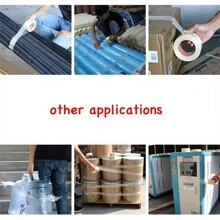 High Temperature Fiberglass Insulating Tape For Lithium Battery Packs - Single Side Adhesive, Strong Seal Fixture, Plastic Material, 984.25 Inch Length - Multicolor - View 5