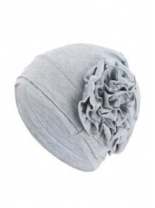 1pc Plate Flower, Turban Cap. Hood. Mooncap. Chemotherapy Cap