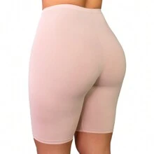 KIT 2 Shorts Second Skin Bermuda Premium Plain Petticoat Basic Women's - Nhiều màu - Xem 3
