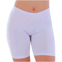 KIT 2 Shorts Second Skin Bermuda Premium Plain Petticoat Basic Women's - Nhiều màu - Xem 5