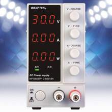 SENDERPICK Adjustable Laboratory Power Supply Laboratory Power Supply Power Supply Adjustable Stabilized Power Supply Current Meter LED Display 300W 0-60V 0-5A