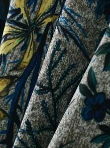 New Summer Fashion Men Digital Print Loose Casual Short Sleeve Hawaiian Shirts - Black - View 5