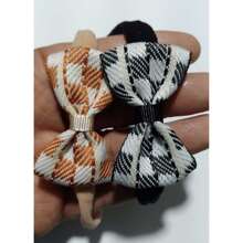 Kit 6 Jeans/Flowers/Maternity Tie Headbands In Silk Stockings - Nhiều màu - Xem 4