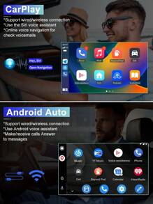 Junsun Android 13 Car Radio Stereo For Dodge Ram 1500 2500 3500 2013 2014 2015 2016 2017 2018 2019 Car Auto Radio Built-In Wireless Carplay For Apple & Android Auto 9 Inch Automotive Multimedia Touch Screen 2GB RAM 32GB ROM Car Intelligent Systems Head Unit With GPS Navigation DSP Bluetooth