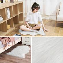 Faux Fur Rug Fluffy Imitation Sheepskin Carpet 40 X 60CM - Soft Furry Area Rugs For Living Room Bedroom Sofa Nursery Seat Pad White - White - View 8