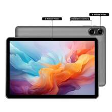 VASOUN Touch 10 Plus Android 13 平板电脑（A523 8 核 2.0Ghz/4GB RAM/64GB Rom 支持 1TB SD 扩展/10.1 英寸 1280*800 Ips 屏幕/5G WIFI 802.11ac/BT 5.2/WIFI 6 802.11ax/6000mah/Type-C/2mp+8mp 摄像头/带免费皮套、键盘、鼠标、手写笔（无适配器） - 灰色 - 查看 2