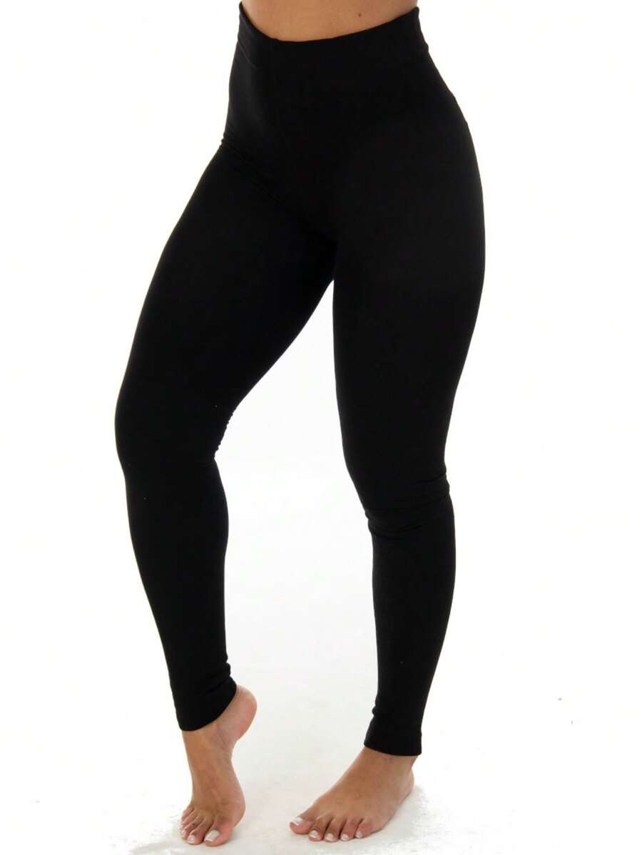 Imported Thick Black Pantyhose Without Feet - màu đen - Xem 1