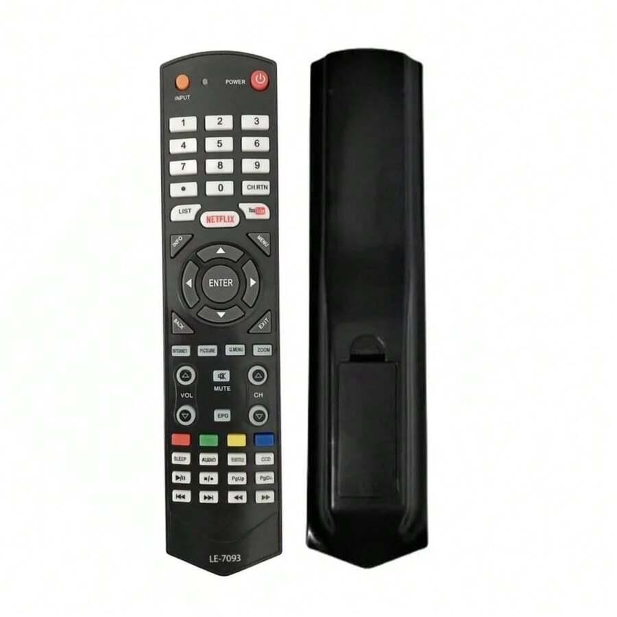 Semp Toshibaa Le-7093 Smart TV Remote Control - Black - View 1