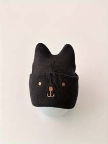 1PC Mũ trẻ em Dễ thương và siêu dễ thương Mũ len đan cho bé trai và bé gái Ấm áp vào mùa thu và mùa đông Thích hợp để bảo vệ khỏi cái lạnh ngoài trời - Nhiều màu - Xem 11