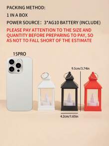 24 szt./zestaw plastikowe mini dwuwarstwowe diody LED elektroniczne bezpłomieniowe świece, ciepłe światło, na kemping na świeżym powietrzu, wystrój domu, Halloween i Boże Narodzenie