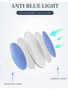 1 对创意纹理音符装饰超大粉色眼镜，适合派对、节日和音乐活动 - 無色 - 查看 4