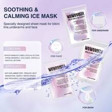Waxing Kit 69 Items, Halloween/Christmas Holiday Gift WUWUVISTA Hair Removal Hard Wax Kit With Wax Warmer,Waxing Beads For Women Men For Face/Brazilian/Full Body/Bikini/Sensitive Skin - 粉紅色的 - 查看 5