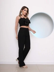 Women's Set INC-1015 - màu đen - Xem 3