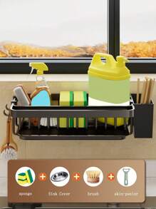 5pcs Acrylic Adhesive Wall Hooks, Multi-Purpose Hanging Organizer Hooks For Coats, Hats, Bags, Keys, Miscellaneous Items, No Drilling Required - Black - View 4