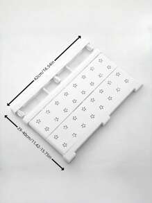 1 szt. regał do przechowywania bez perforacji w szafce, regał do przechowywania o regulowanej długości, organizer do garderoby, wysuwana ścianka działowa do przechowywania, ścianka działowa do kuchni, półki warstwowe do szafek w akademiku, półki łazienkowe, ścianka działowa do szafki na buty, wystrój pokoju, dekoracje, dekoracje, wystrój, przechowywanie, organizer, spodnie do sukienki, buty, dżinsy, buty, spódnica, sypialnia, organizer, organizer, przechowywanie w domu, biały T-shirt damski, czarne spodnie damskie, damskie ubrania zimowe, sukienka, ubrania zimowe dla pań, eleganckie sukienki damskie, biała koszula damska, długi rękaw, biały kombinezon dla kobiet, sukienki wiosenne dla kobiet, wiosenne stroje dla kobiet, wiosna, ubrania wiosenne, minimalistyczny, letnie bluzki