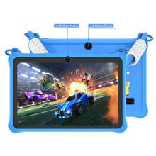 VASOUN Kids Tablet,7 Inch Toddler Tablet For Kids Edition Tablet,2GB RAM 32GB ROM, Android 13 Tablet With Parental Control,Educational, Games, Shockproof Case