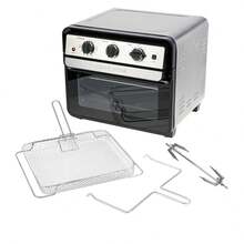 Curtis Stone Dura-Electric 1700-Watt 22L Air Fryer Oven W/Rotisserie Model 698-469 Refurbished - SS - View 2