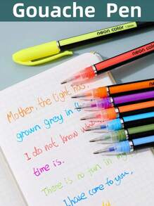 Set Of Glitter Gel Pens, Available In 12/18/24/36/48/60 Colors, Essential For Back To School Season - Multicolor - View 4