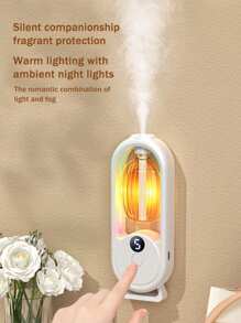 Mini Wall Mounted Aroma Diffuser Timed Essential Oil Aromatherapy Machine Rechargeable 5-Mode Living Room Bathroom Air Freshener Diffuser Home Air Humidifier Humidifier Bathroom Air Freshener Room Air Freshener Spray Diffuser>Electric Humidifier>Room Humidifier For Bedroom Cruise Air Freshener Air Freshener Room Spray Difusser Room Freshener Automatic Air Freshener Bedroom Silent Hill Plug - P35+Aromatherapy - View 3