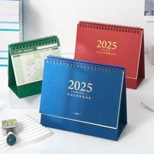 Lịch cơ bản sáng tạo 2024-2025, Lịch thiết kế đơn giản theo phong cách Ins-Style, Lịch tháng và năm, Trang trí bàn làm việc, Năm đầy đủ 2024 đến 2025 - Một cỡ - Xem 10