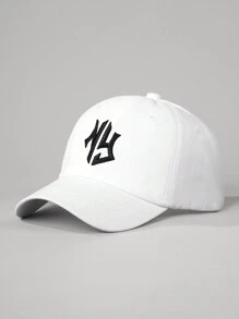 1 chiếc Mũ bóng chày thêu NY cho nam/nữ, Mũ chống nắng ngoài trời có thể điều chỉnh, Thích hợp cho mùa xuân, mùa thu, du lịch, bãi biển, phong cách Y2K Halloween - mũ bóng chày - Xem 2