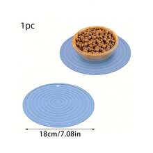 1 Tấm Thảm Thức Ăn Cho Thú Cưng Bằng Silicon, Thảm Cho Thú Cưng Ăn Chống Trơn Trượt, Dành Cho Chó Và Mèo, Thích Hợp Cho Thú Cưng Vừa Và Nhỏ - Nhiều màu - Xem 13