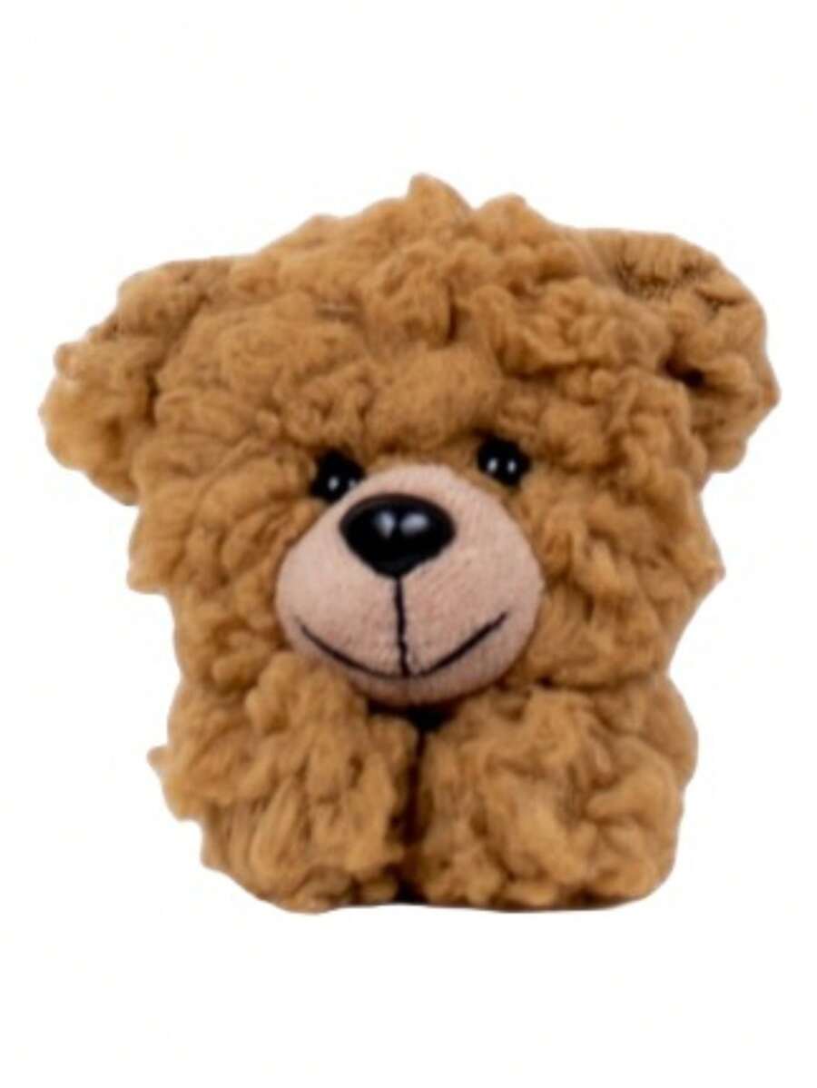 Miniature Plush Head For Decoration - 1 Piece - 可愛的熊 - 查看 1