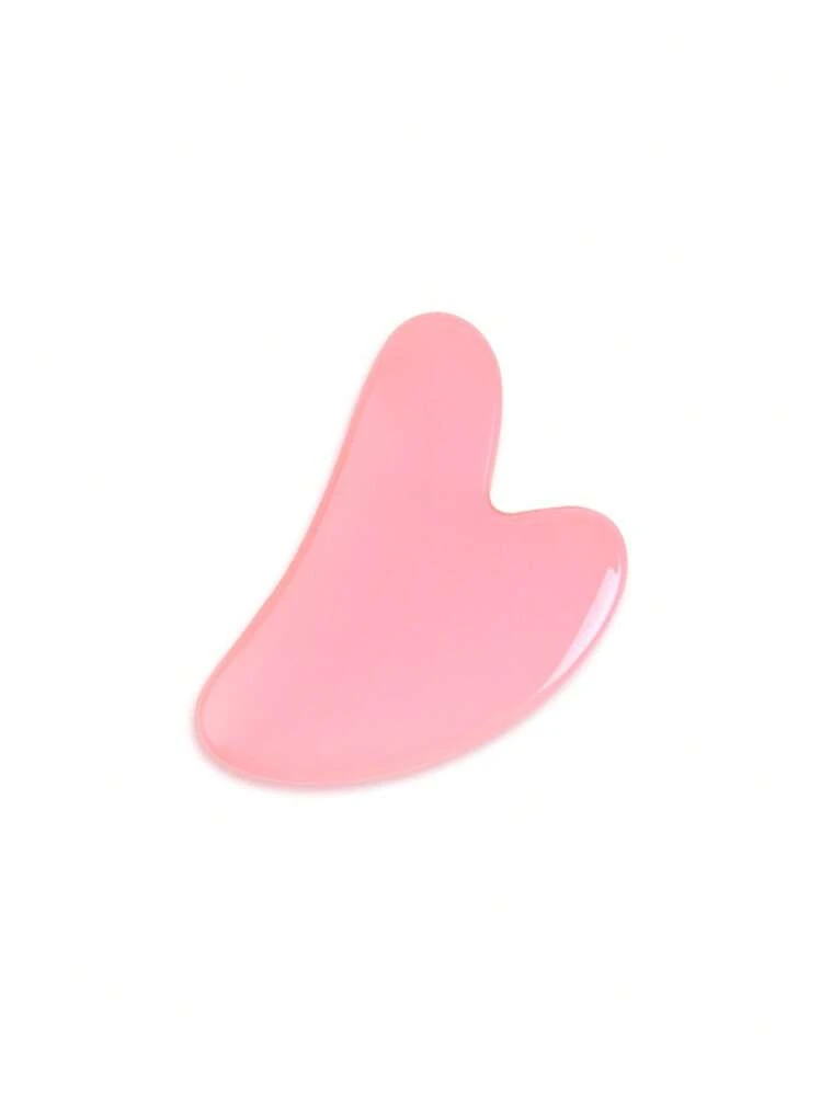 2pcs Face Scraping Massage Tool Kit: 1pc Dual-Head Massage Roller, 1pc Heart-Shaped Gua Sha Board, Facial Massage To Eliminate Puffiness, Soothe And Lift Skin For Radiant Glow,Beauty,Skin Care Products,Spa,Self Care,Skin Care Tools,Face Care,Esthetician Supplies,Massage,Face Massage Tool,Face Roller - Baby Pink - View 9